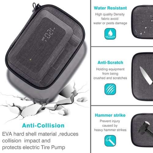 EVGRDCS Hard Carrying Case For HOTO mini/FanttikX9 Nano/ X8 Nano/Electric ball/Bike/Tire Pump
