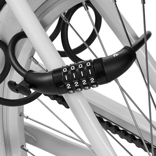 Grizzly Plus Integrated Combo Bike Lock - 12mm Durable Security Solution for Cyclists