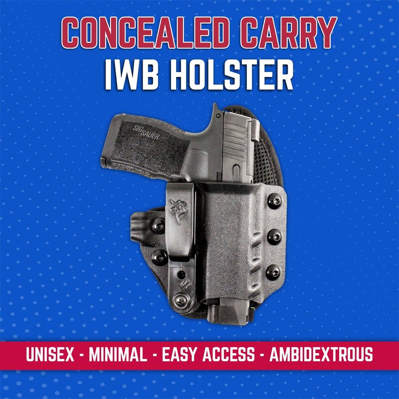 DeSantis Gunhide Uni-Tuk Inside Waistband Holster Fits Sig P365 P365 SAS and P365X with Romeo Zero Right Hand Black Kydex 206KA8JZ0