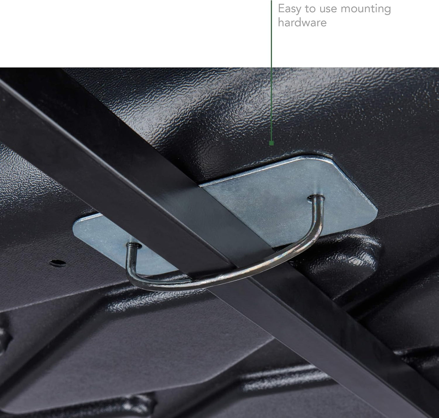 SportRack Vista XL Cargo Box - Rear Opening Design for Easy Access | Sleek Black Finish