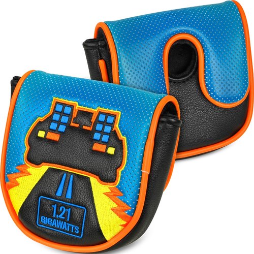 LZFAN Golf Club Head Cover Golf Head Cover Driver Headcover Fairway Hybrid Blade Mallet DF3 Putter Cover