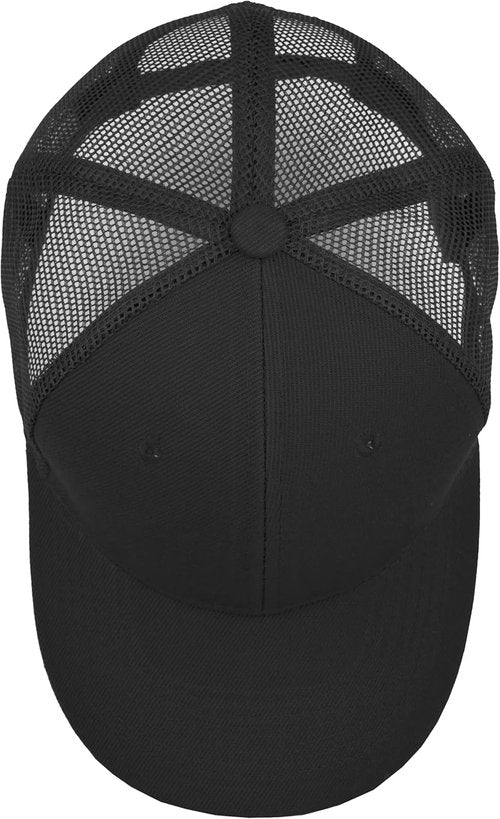 Gelante Mesh Trucker Baseball Cap - Structured Front Panel | Adjustable Snapback Design