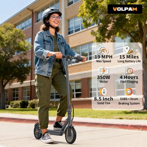 Adult Electric Scooter by [Brand Name] - Foldable E-Scooter with 500W Motor | Max Speed 21 MPH, 28-Mile Range