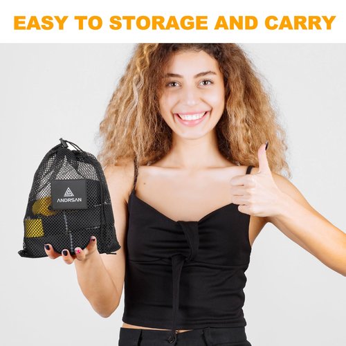 Home Resistance Training Kit, Resistance Trainer Fitness Straps for Full-Body Workout, Bodyweight Resistance Bands with Handles, Door Anchor, Workout Guide for Home Gym (Resistance) (Black, Yellow)