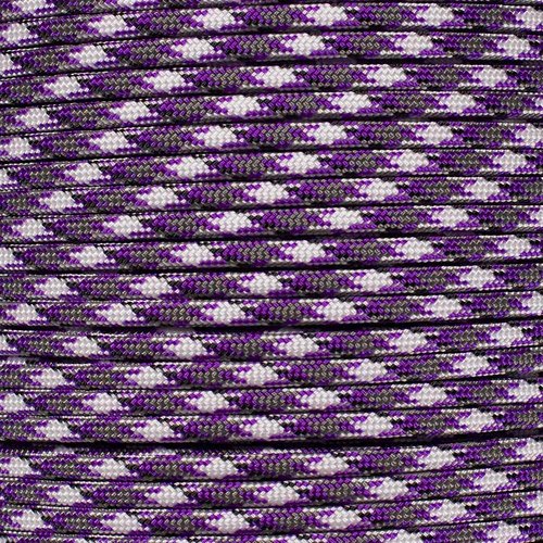 PURPLE CAMO Military Grade 550 Paracord 100 Feet