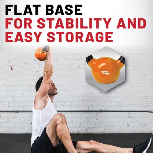 KettleWorX 5 LB Kettleball Weight for Strength Training, Conditioning, and Fitness