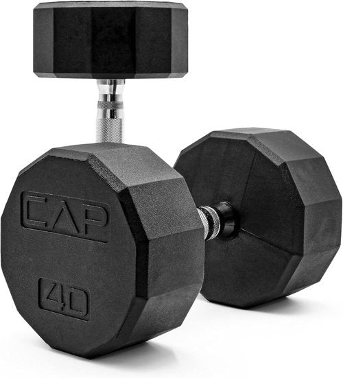 CAP Barbell Coated Dumbbell Weights - Versatile Pairs & Sets for Home Gym Fitness