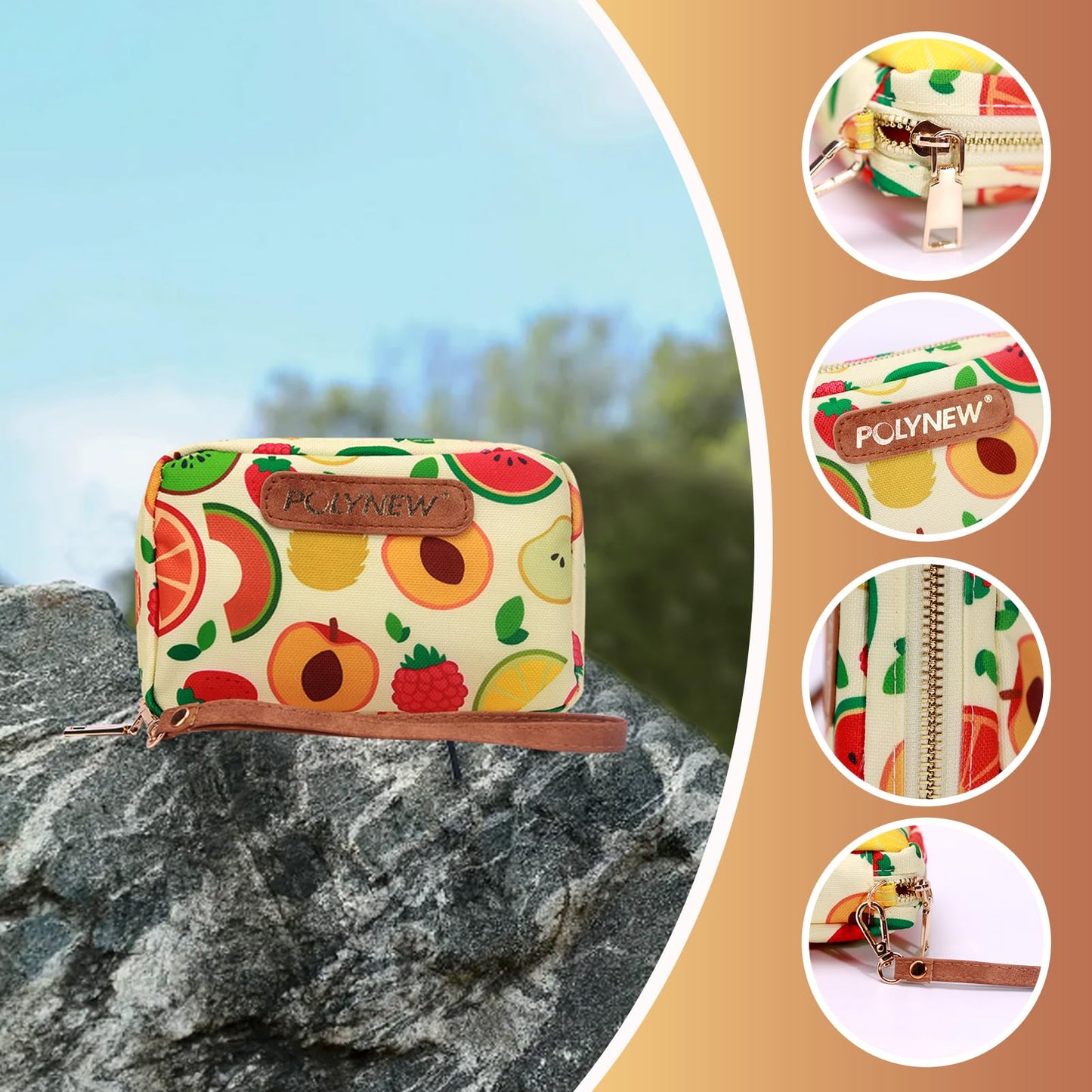 Polynew Portable First Aid Kit (151 Pcs) – Travel-Sized Emergency Care for Kids & Adults, Home, Car, Camping & Diaper Bag