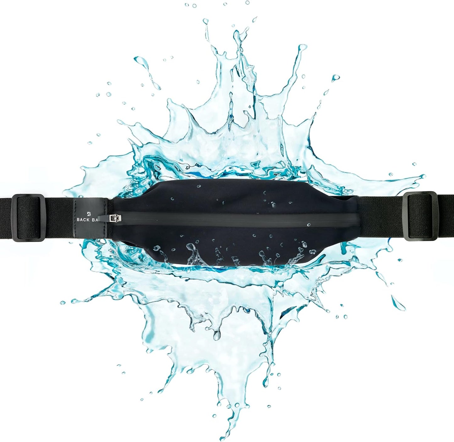 Back Bay Slim Running Belt - Fits All Phones | Unisex Fanny Pack for Runners, Ideal Workout Gear