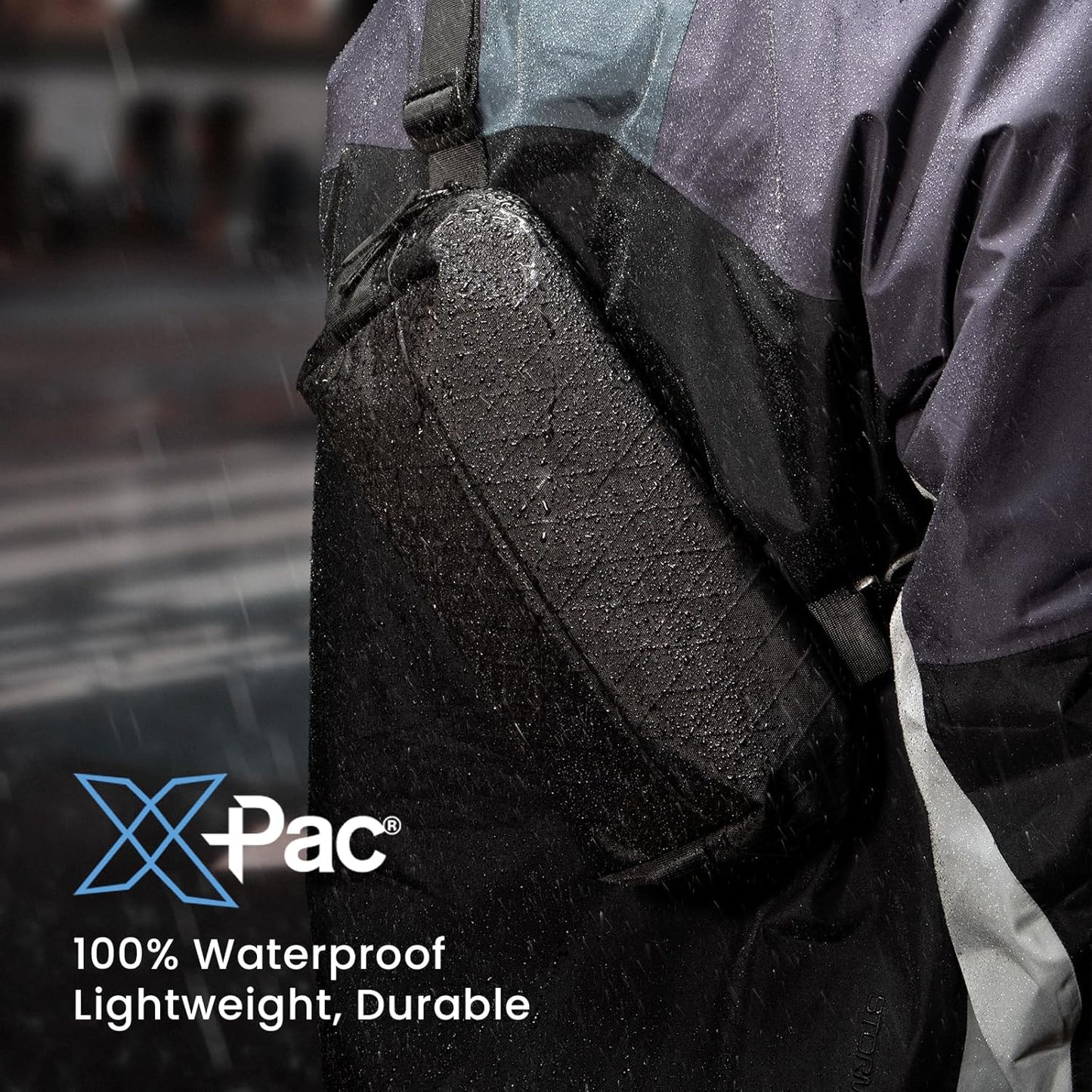 tomtoc Compact EDC Sling Bag - Versatile Crossbody Chest Pack for Men & Women | 3L-10L, X-Pac/Recycled Polyester