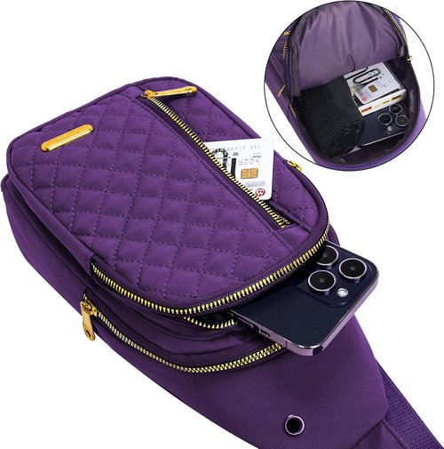 Aisijimo Small Sling Bag - Casual Crossbody Backpack for Men & Women | Compact & Stylish Design