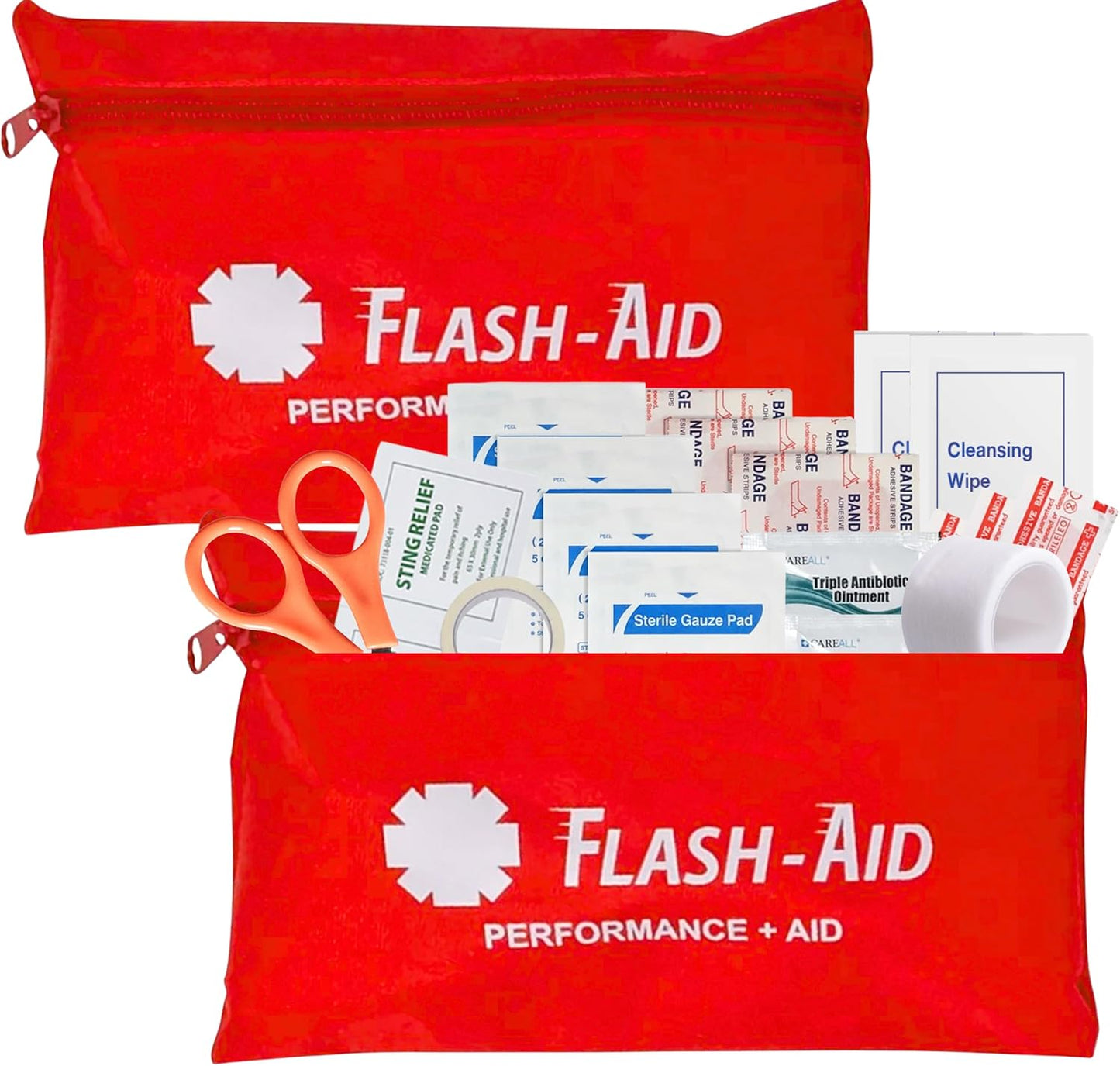Mini First Aid Kits by [Brand Name] - 2-Pack Compact Travel IFAKs for Emergency Preparedness | Lightweight & Portable Supplies