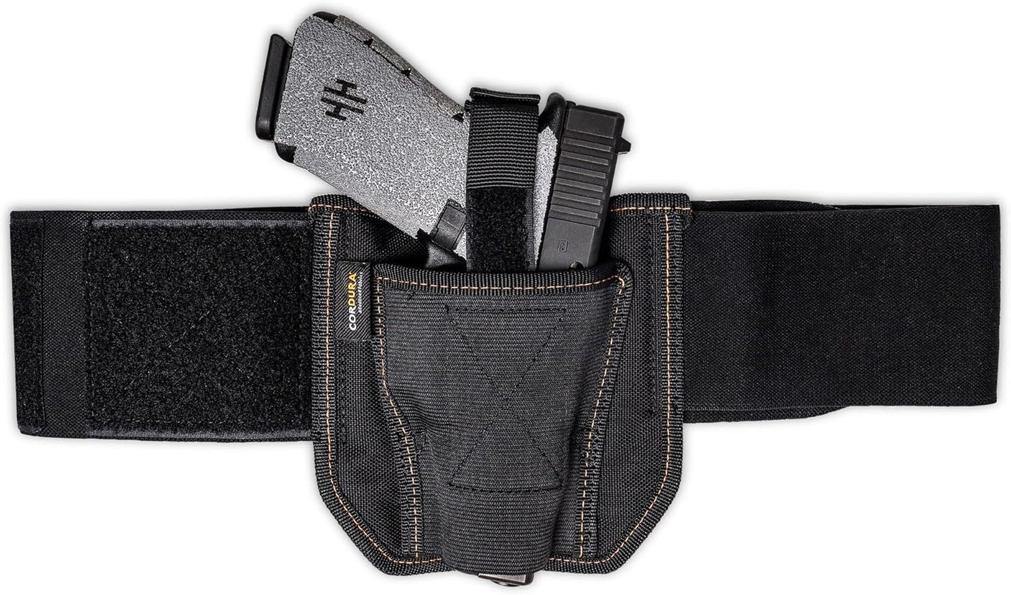 VNSH Lite Belly Band Holster - Comfortable, Lightweight & Discreet | Fits Glock, S&W & More