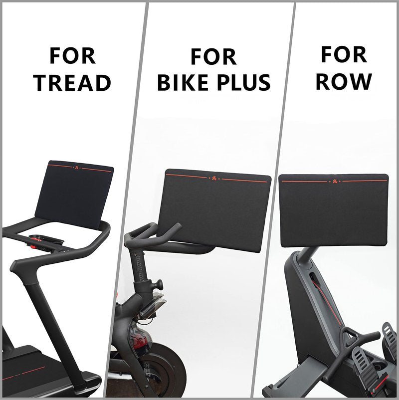 Crostice Screen Cover Compatible with Peloton Bike Plus & Tread & Row, Monitor Protector Defend from Dust and Water, Accessories for Bike+ & Treadmill & Row (Not for OG PL-01 or Cross Training Series)