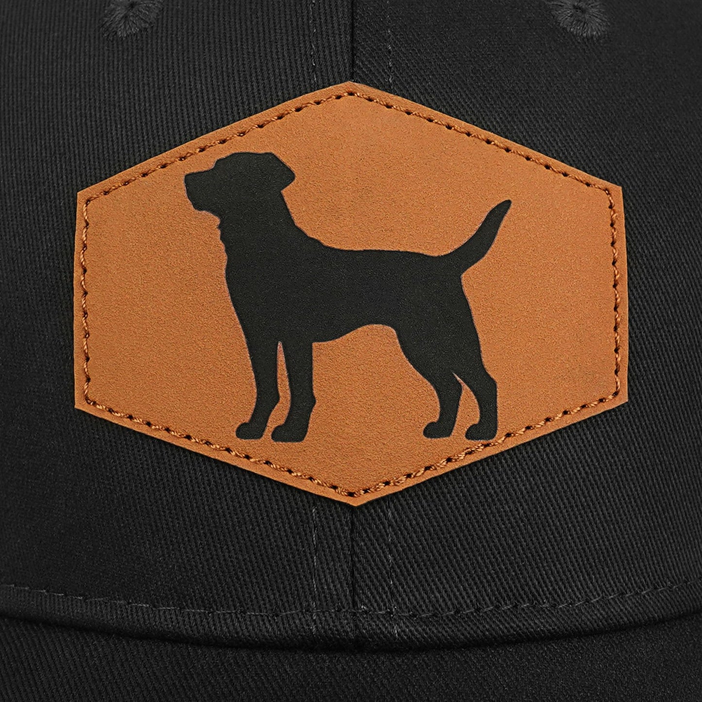 Lussues Nee Labrador Baseball Cap for Dog Lovers,Adjustable Baseball Hats for Men Women Black