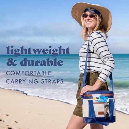 Fit & Fresh Beach & Boat Cooler Collection - Insulated, Leakproof Totes & Lunch Bags for Summer Travel