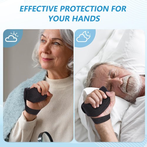 joingood Palm Protector for Hand Contracture, Palm Grip, Finger Contracture Cushion for Rehabilitation Stroke Hemiplegic, Arthritis, Skin Breakdown, Hand Grip Strengthener,Contracture Prevention Pad