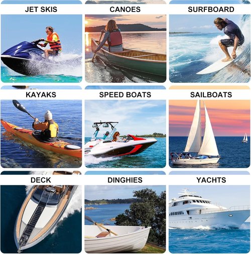 Marine Fiberglass Repair Kit - 3.4oz Gel Coat Epoxy for Quick Fixes on Boats, Acrylic & Porcelain