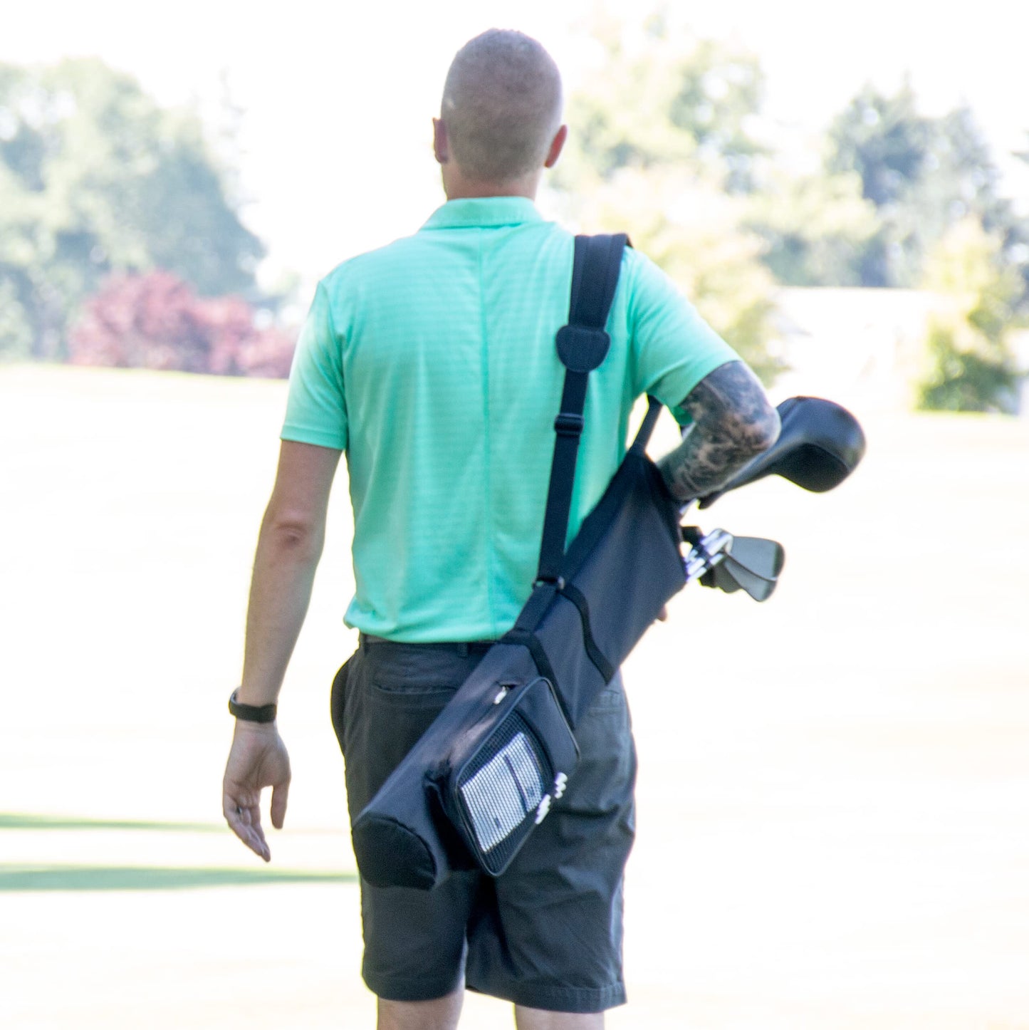 5" Sunday Bag, Lightweight Carry Bag, Executive Course Golf Bag