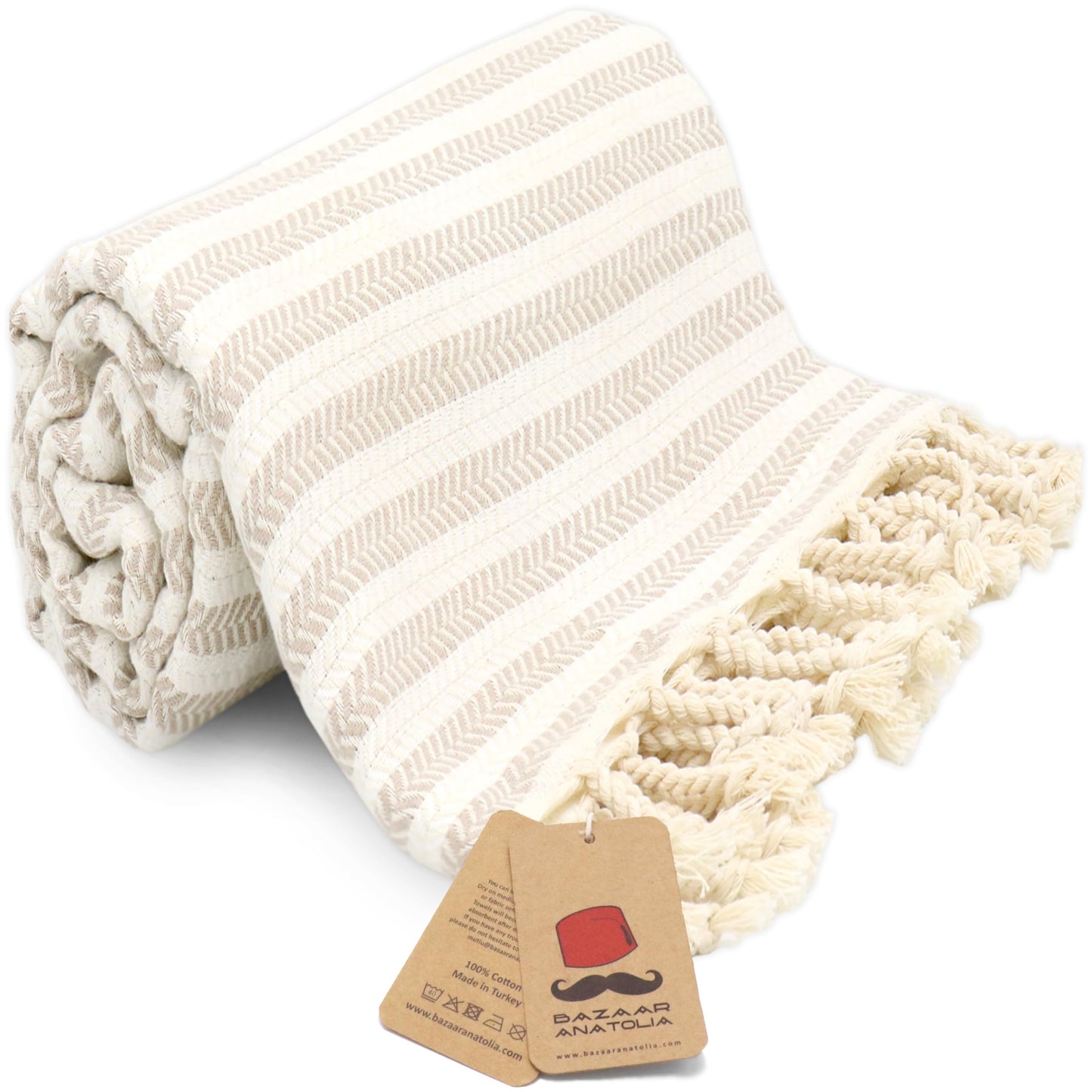Bazaar Anatolia Turkish Beach Towel 100% Cotton Bath Towels Oversized Boho Farmhouse Decor Sheets Bathroom Towels Sand Free Quick Dry Camping Blanket 71x39 inches