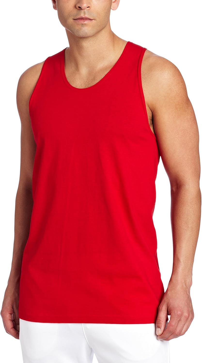 Russell Athletic Men's Cotton Tank Top - Comfortable & Stylish Casual Wear | Perfect for Summer