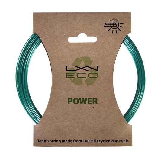 Luxilon Eco Power Tennis String - Set, Teal
