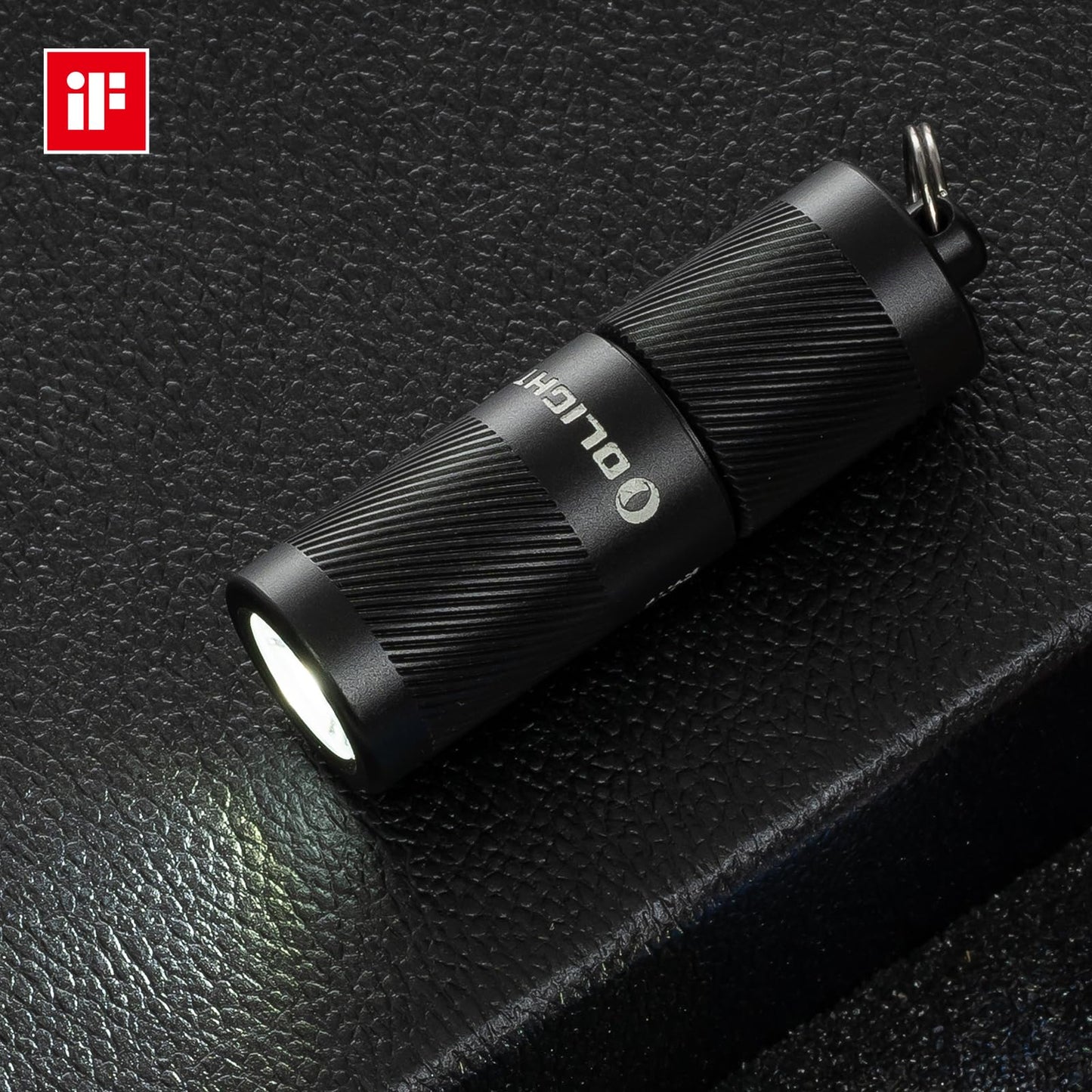 OLIGHT I1R 2 Pro Eos 180 Lumens EDC Rechargeable Keychain Flashlight, Powered by Built-in Rechargeable Battery with Type-C USB Cable, Slim Mini Handheld Light for Everyday Carry (Black)
