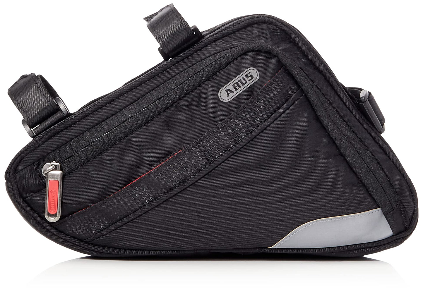 ABUS Oryde ST 2250 Bike Bag - Frame Bag with Velcro Strap - Water-Repellent Material - Black