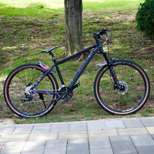 CNC Mountain Bike Fender,MTB Mud Guard,2PCS Front and Rear Bike Mudguard Fits 26", 27.5", 29" Bicycle/Road/Kids/Fat Bike Fork. (ET)