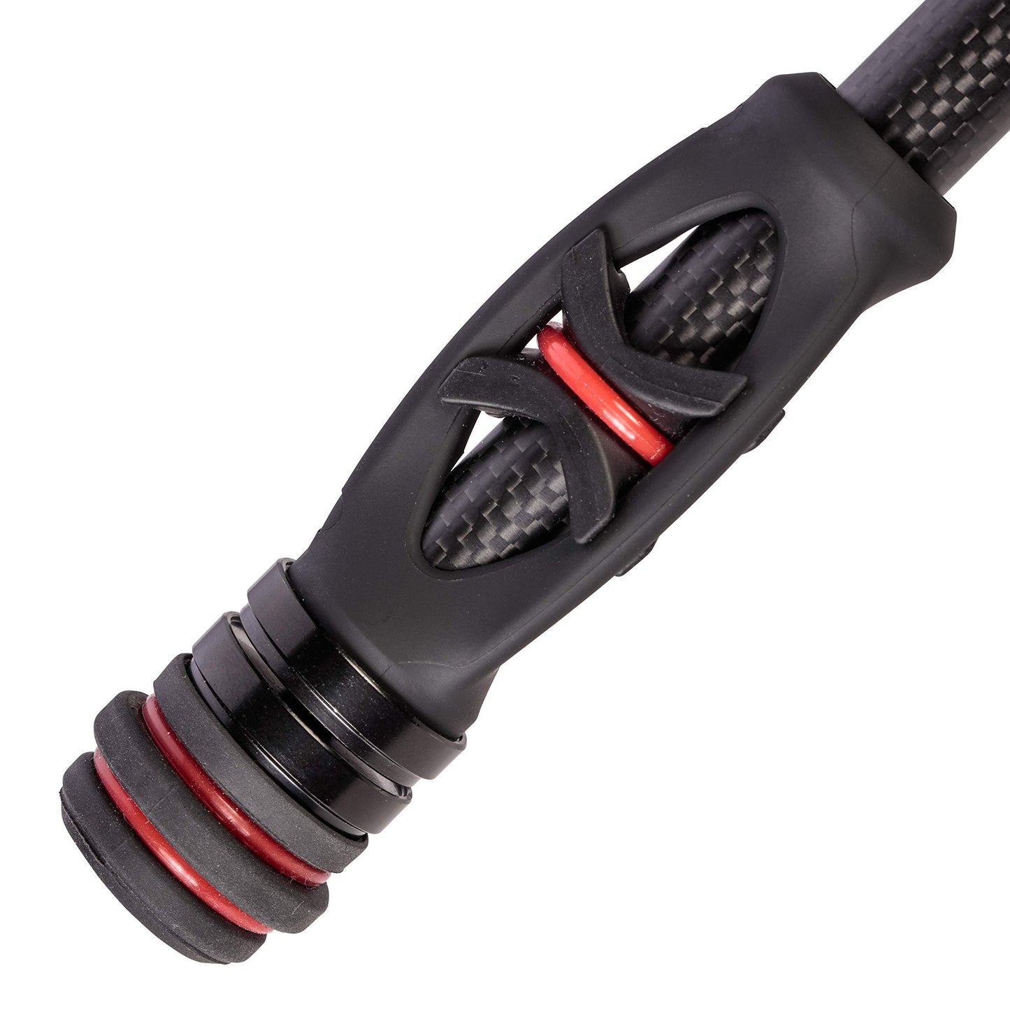 Trophy Ridge Hitman Bow Stabilizer, 8", Comes Pre-Assembled with 2 Removable 1oz Weights, Includes Wrist Strap, Mounting Bar, and Colored Rings, Silent Pursuit, Quick Connect and Disconnect System