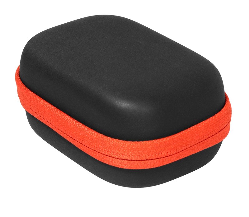 GETGEAR Protective case for FlightScope Mevo-Portable Personal Launch Monitor for Golf, mesh Accessories Pocket for Cable, Convenient Carabiner
