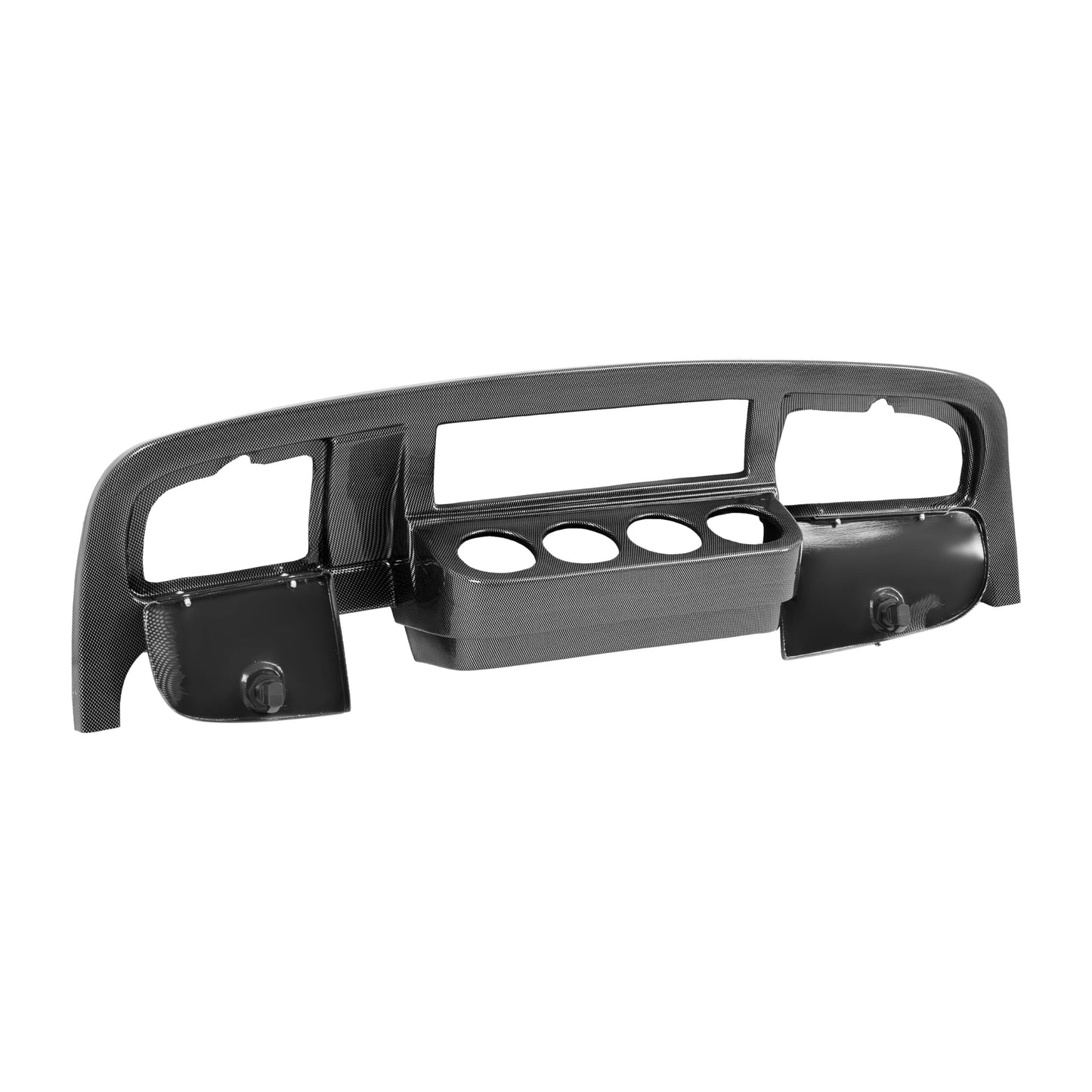 WUTIST Dashboard Cover Golf Cart Dash Compatible with 2014-Up EZGO Freedom TXT & Express S4/L4, S6/L6 W/Locking Doors & Keys ABS Plastic