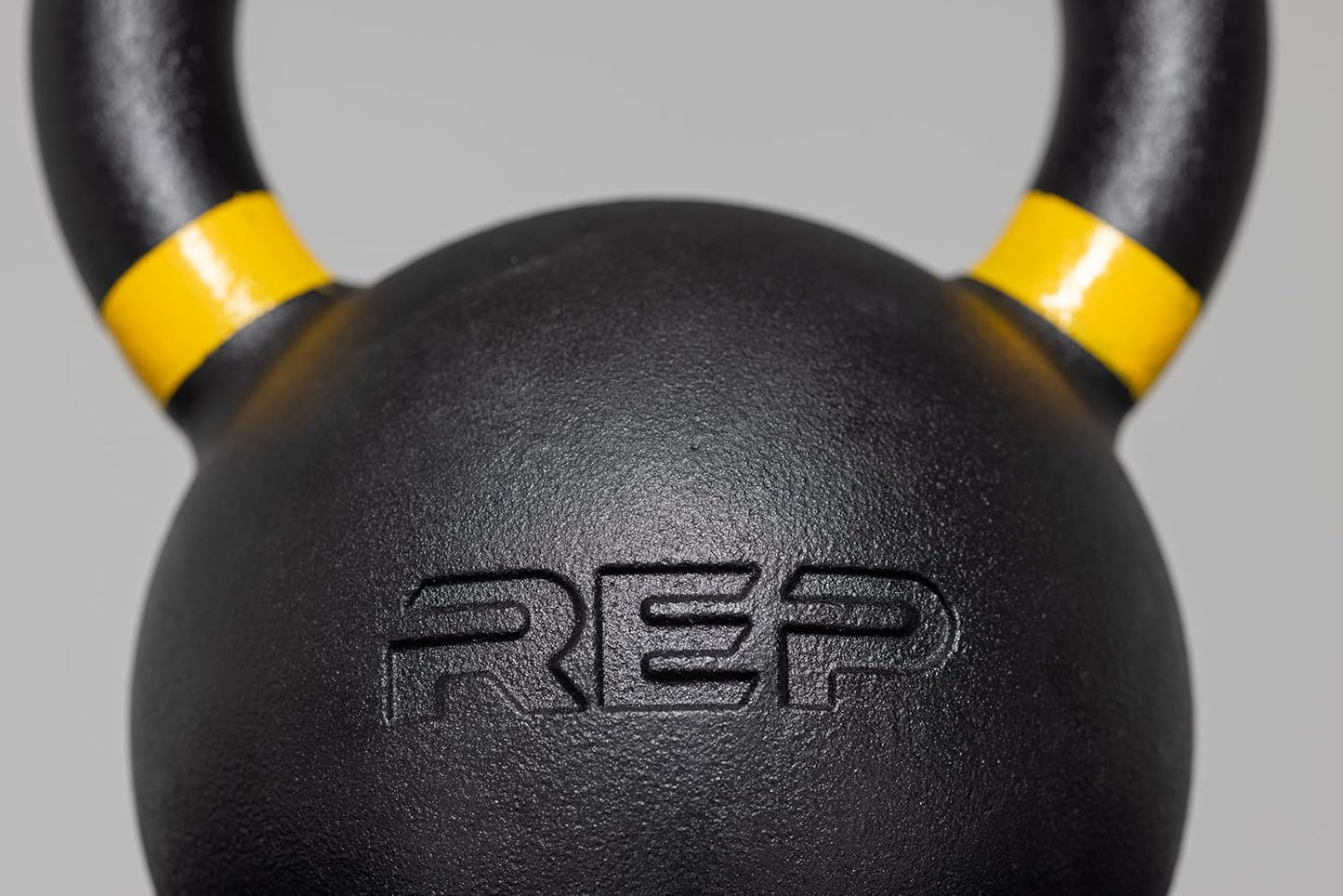 REP Fitness Single Kettlebells - Cast Iron Strength Training Weights | 5lb to 50lb Range for Home Gym