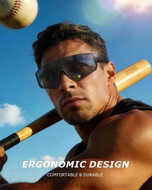 KALIYADI Polarized-Sunglasses-Men Sports Mens-Sunglasses Women: Sun Glasses with UV400 for Running Cycling Golf Fishing