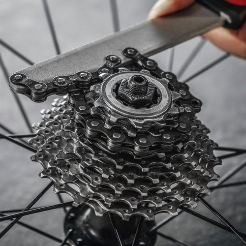 BikeHand Bicycle Bike Compatible with Shimano Cassette Turner Install Rotor Lockring Removal Chain Whip Tool Kit - Classic