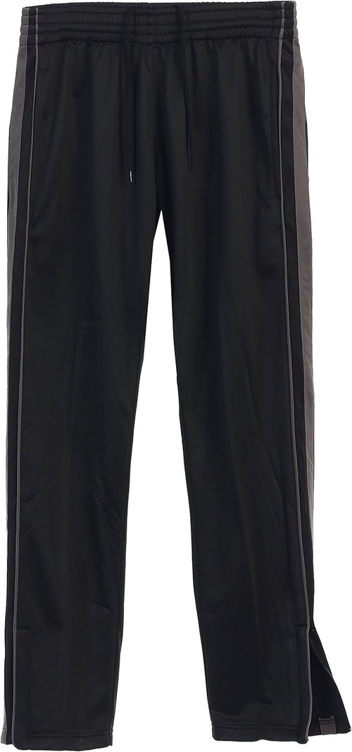 Gioberti Men's Athletic Track Pants - Stylish Zip Bottom Design for Comfort and Performance