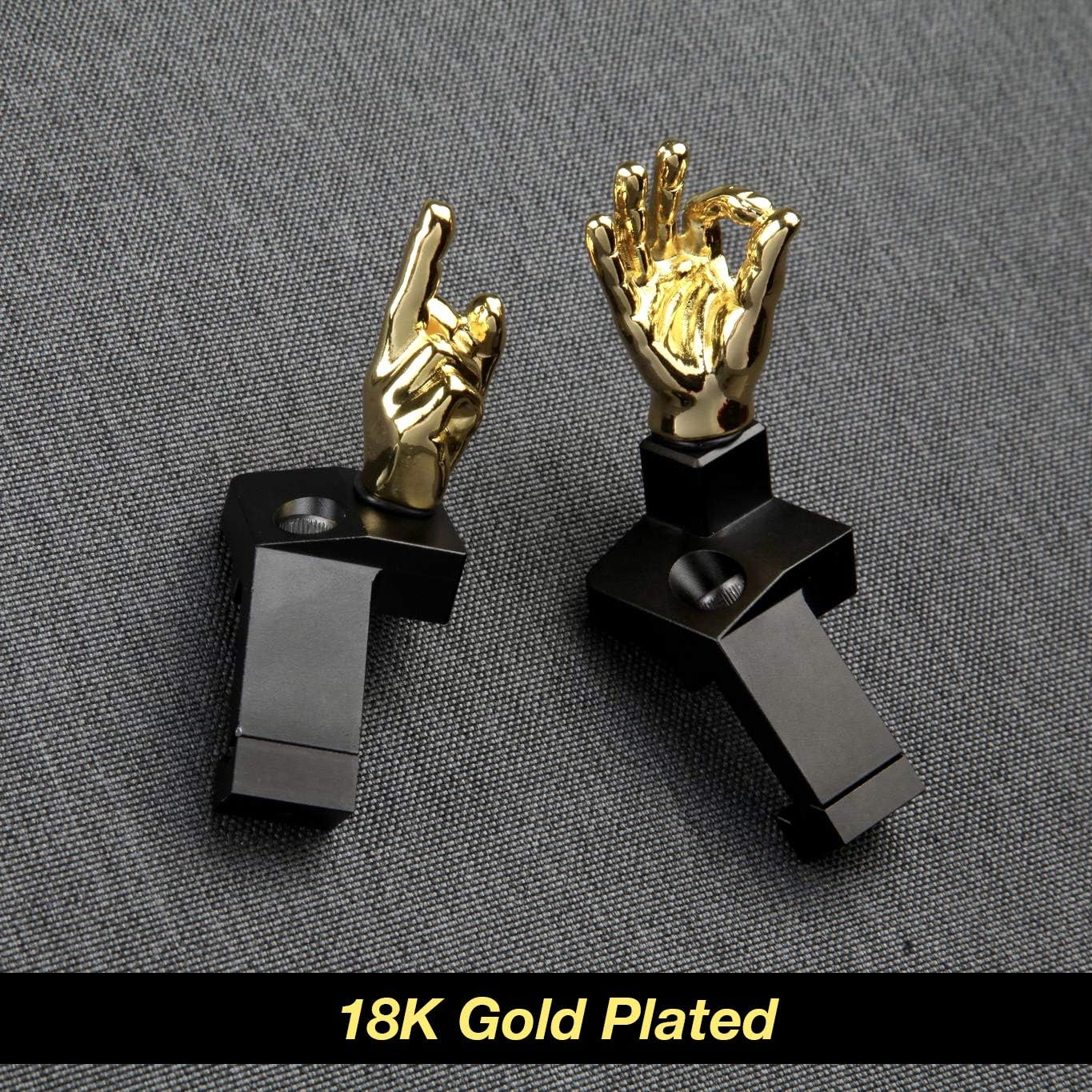 Stinger Finger Sight Set - Backup Front & Rear Iron Sights for Picatinny Rail | 45-Degree Offset