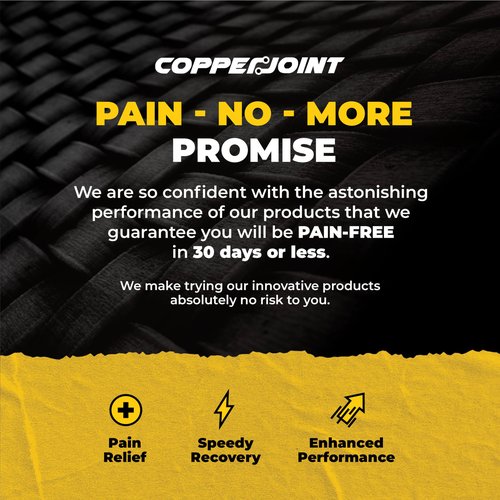 CopperJoint Pair Compression Arthritis Gloves for Women for Pain Relief, (Medium) Fingerless Hand Compression, Carpal Tunnel Relief Gloves for Men- Breathable Copper Hand Brace, Wrist Sleeves Support