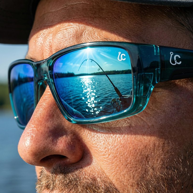 CATCHRO Green Men’s Sunglasses Polarized – Floating Black Glasses with TAC 1.1mm UV400 Blue Mirror Lens, Lightweight TR90 Frame – Premium Fishing Glasses & Outdoor Mens Sunglasses