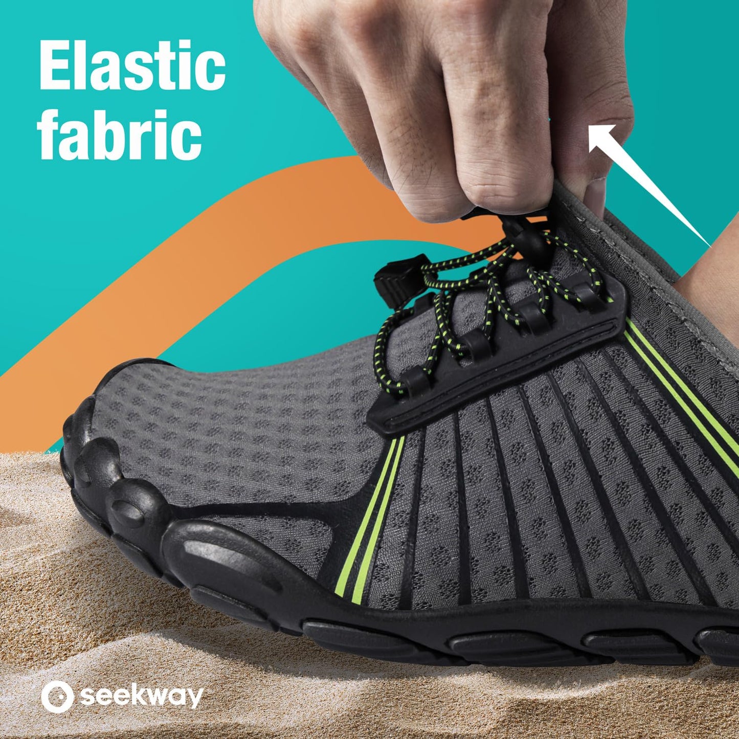 SEEKWAY Water Shoes Sports Quick-Dry Barefoot Beach Pool Lake Swim Aqua Boating Hiking Surfing Men Women SP001