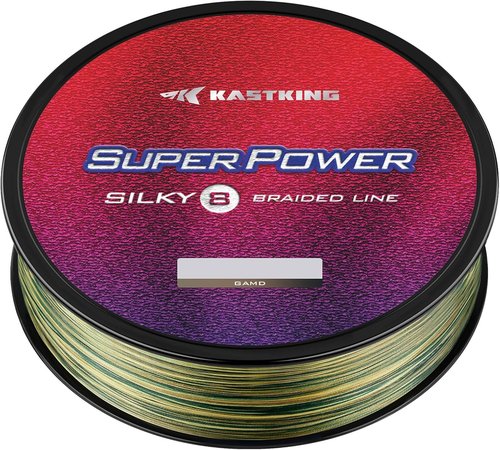 KastKing SuperPower Braided Fishing Line - Abrasion Resistant, Zero Stretch, Smaller Diameter - Must-Have Fishing Gear