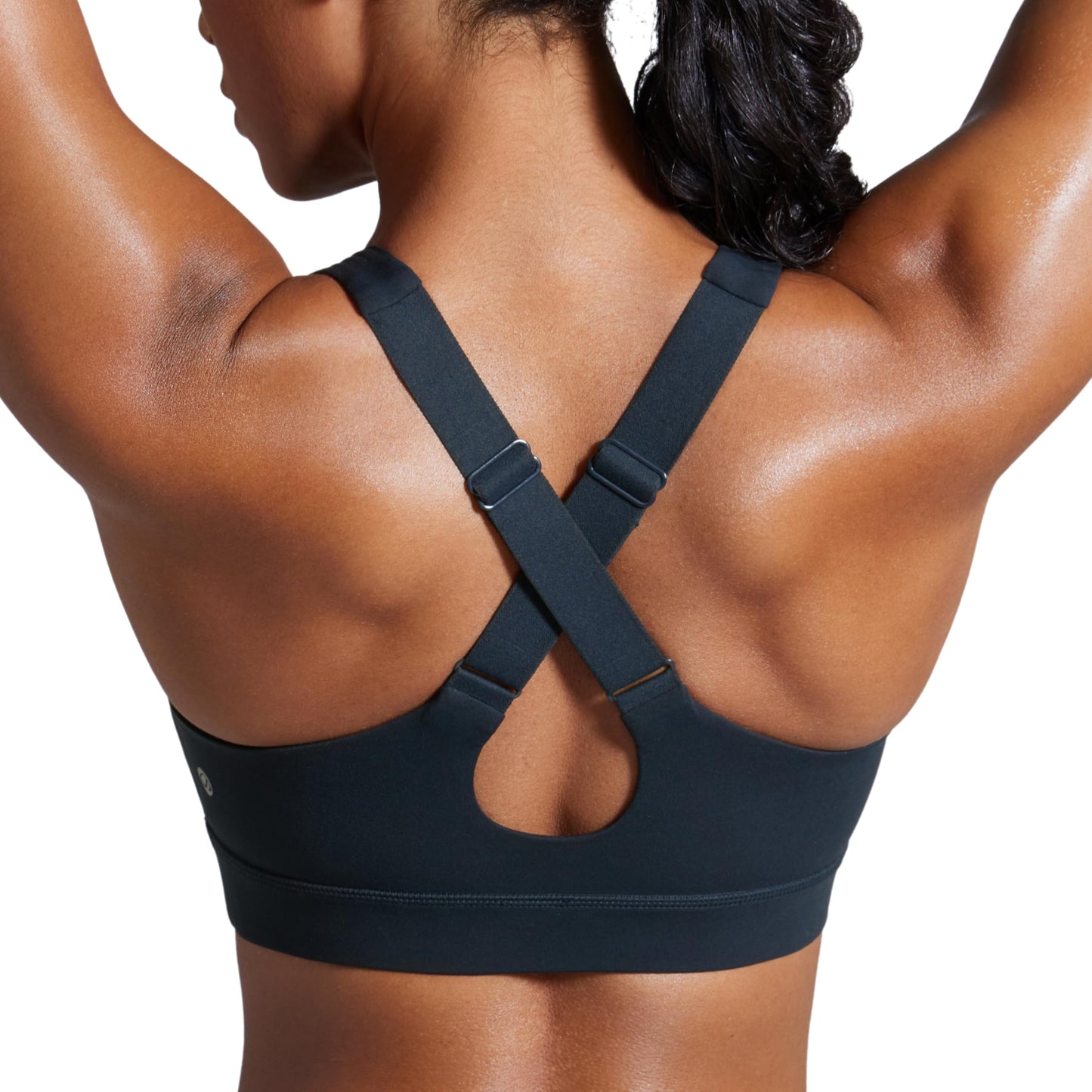 CRZ YOGA Butterbreeze Cross Back Sports Bras True Navy Large