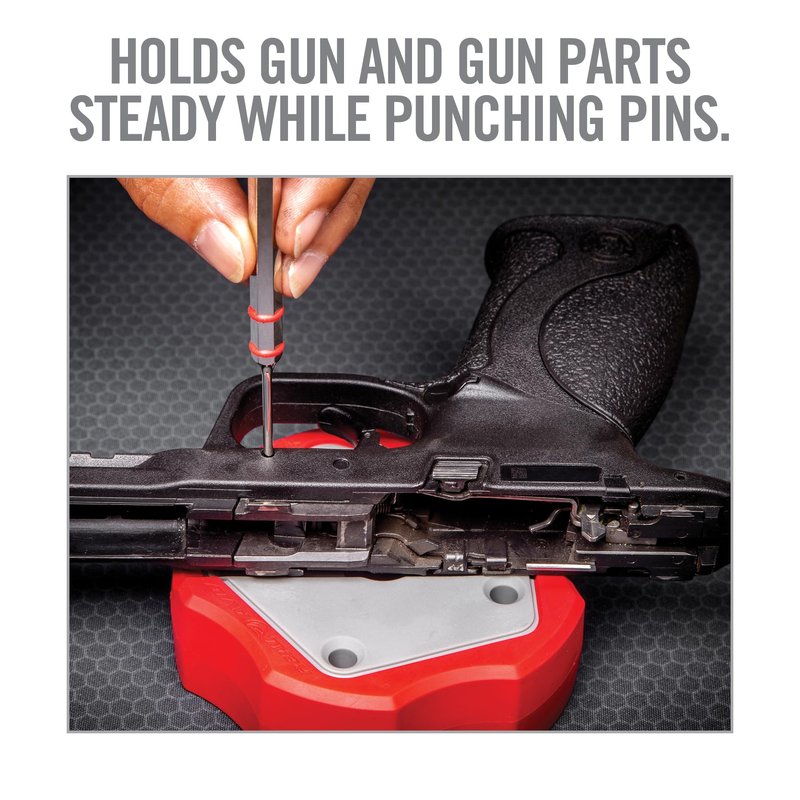 Real Avid Smart Bench Block - Universal Armorers Block Made with Non-Marring Materials, Non-Slip Bench Block For Glock, 1911 & Other Guns