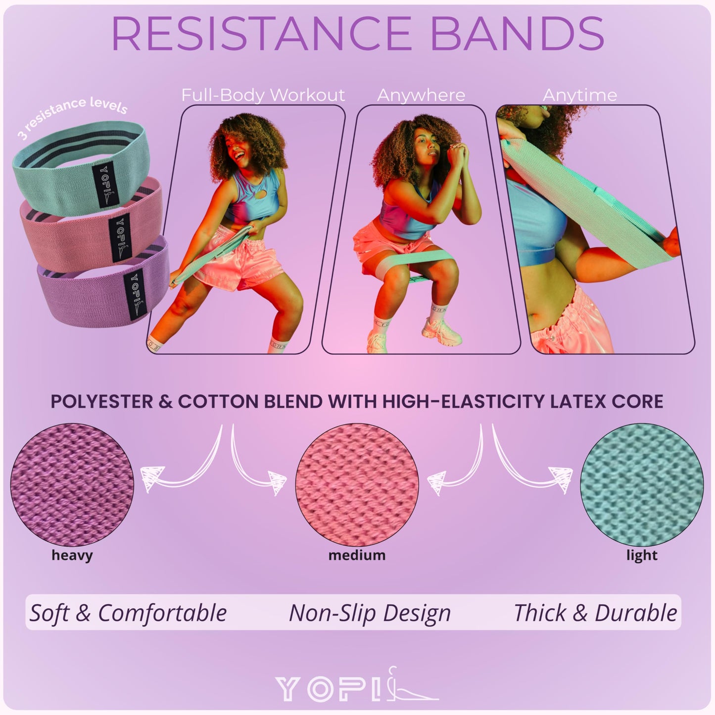 Yoga & Pilates Kit for Women – 9-in-1 Home & Studio Fitness Set with Yoga Blocks, Pilates Ring, Resistance Bands, Pilates Ball & More – Pink & Purple Workout Essentials for Yoga, Pilates & Stretching