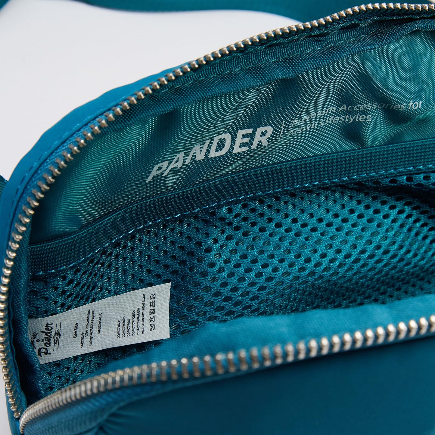 Pander Unisex Belt Bag Fanny Pack for Women with Adjustable Strap, Small Waist Pouch for Workout Running Traveling Hiking. (Ocean Blue)