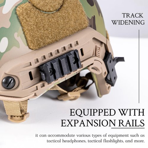 FMATAL GEAR Maritime Fast Helmet ABS for Airsoft Helmets Tactical Helmet Paintball Outdoor Sports Hunting Shooting (L/XL, DE)