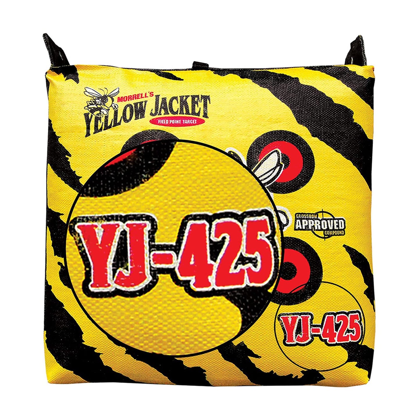 Morrell Yellow Jacket YJ-425 Field Point Archery Bag with HME Heavy-Duty Adjustable Stand – Outdoor Dual-Sided Target for Compound, Crossbow, and Traditional Bows up to 425 Fps