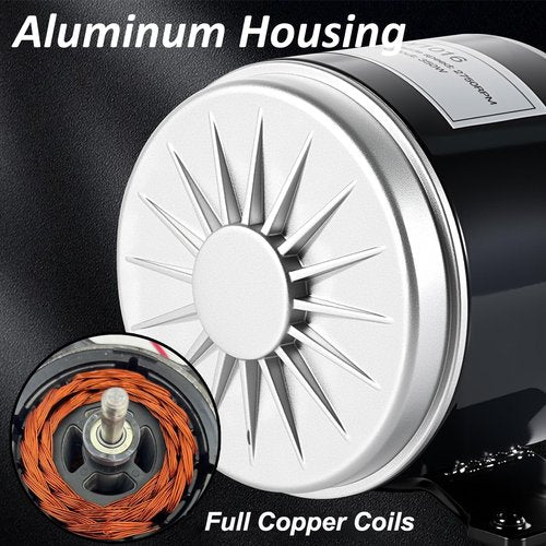 350W 24V DC Brushed Electric Motor, Fits Razor Electric Scooter E300 MX350 MX400, 2750RPM Small Permanent Magnet Ebike Motor for Go Kart Wind Turbine Drive Speed Control