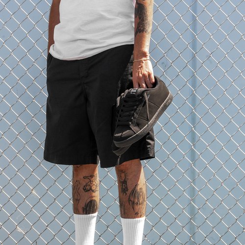 Etnies Kingpin - Classic Skate Heritage Fashion Style with on-Trend Puffy Look, Reinforced Cupsole - Black/Black - 10