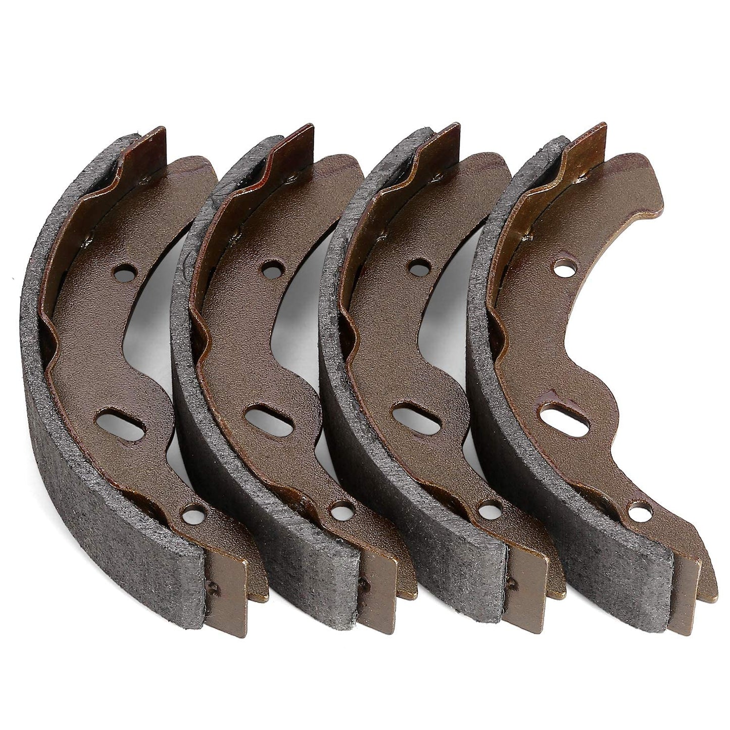 10L0L Golf Cart Brake Drum & Brake Shoes Kit for EZGO TXT 1996-Up Electric Golf Carts, Rear Brake Hub Drum Maintenance & Repair Kit, Replace OEM# 19186G1 70794G01 70795G01 27943G01 27945G01